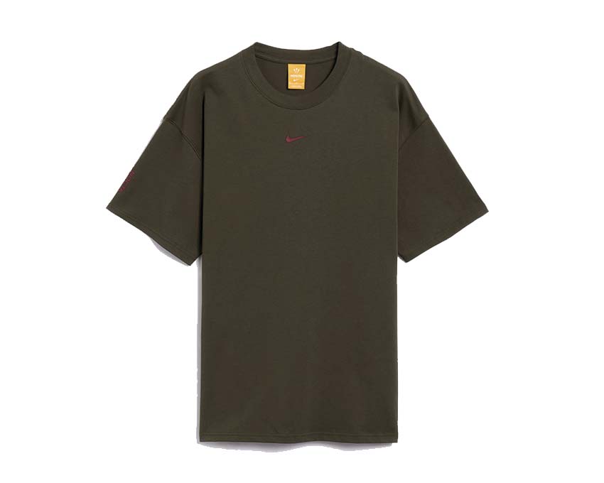  Nike x Drake NOCTA NRG Tee Cargo Khaki / Team Red IB5673-325
