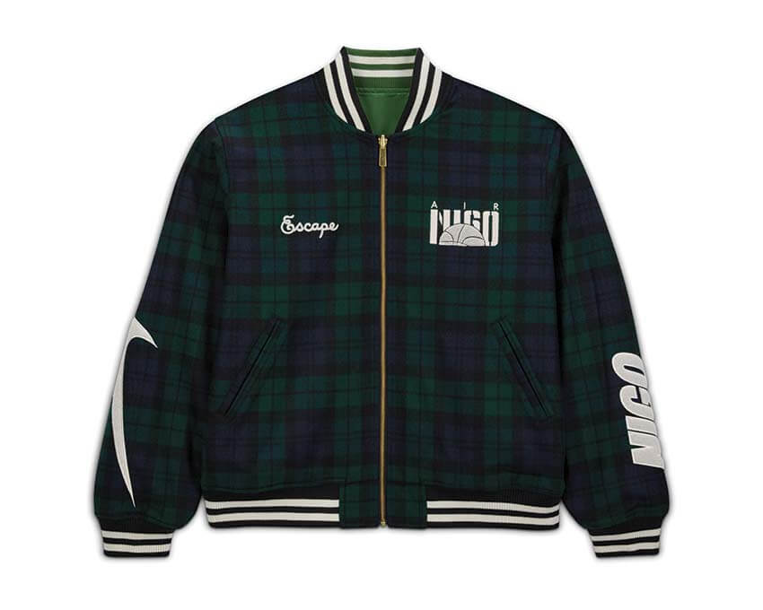 Nike x NIGO Trainer Jacket Forest Green | NOIRFONCE