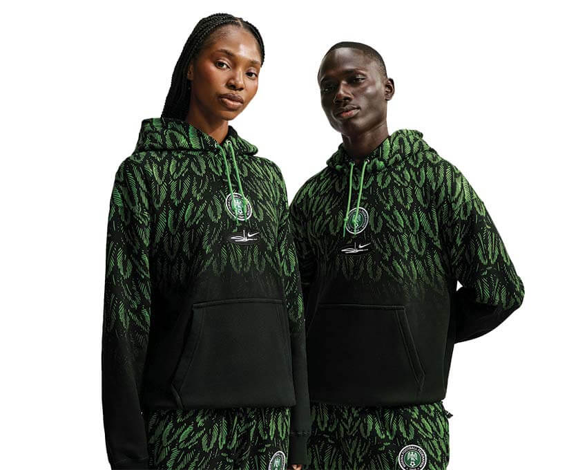 Nike x Nigeria x Slawn Fleece Pullover Hoodie IR5219-010