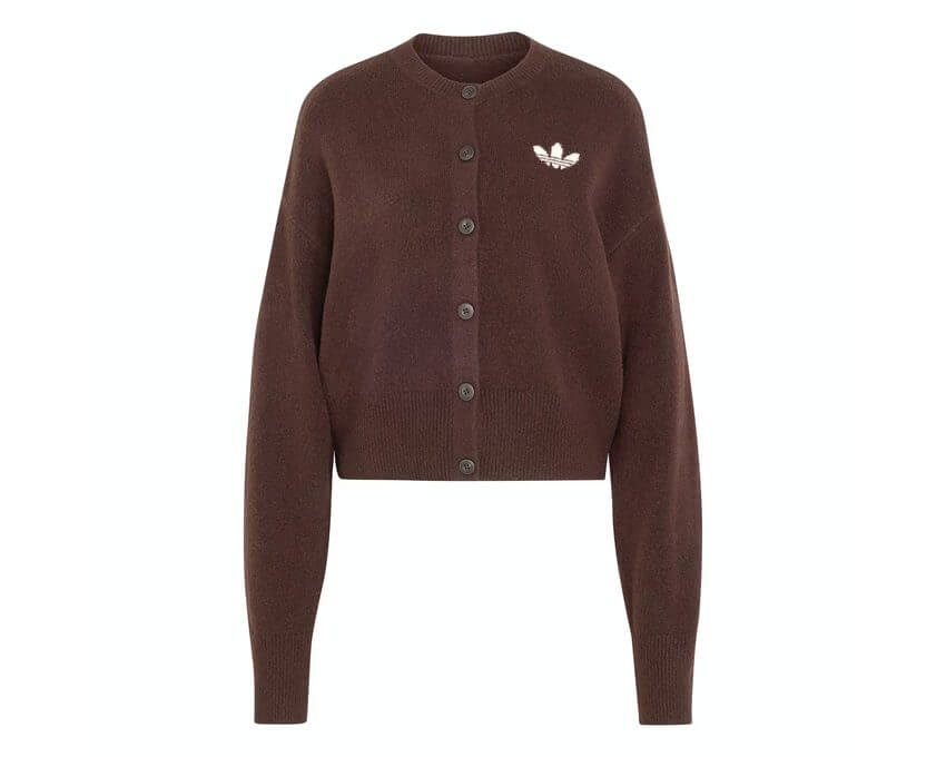 Adidas Essentials Knit Cardigan "Aurora Coffee"