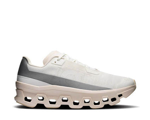 On Cloudmonster Void W Seashell Ivory — running maximaliste femme CloudTec vue principale