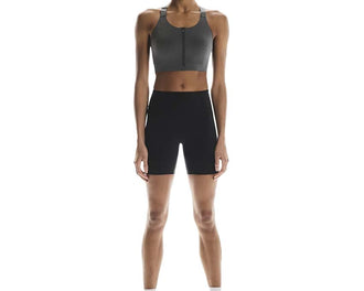 On Performance Tights Short W Black — cycliste femme DryTec poches running