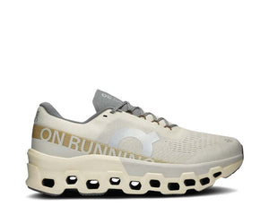 On Cloudmonster 2 W Cream/Ice — women's running shoe maximum CloudTec cushioning