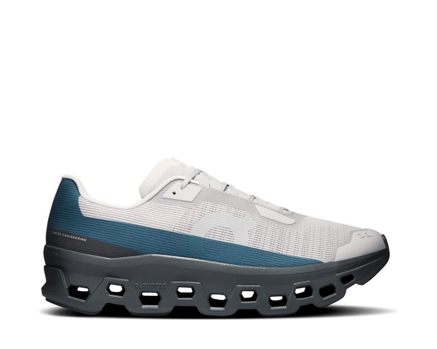 On Cloudmonster Void "Silver"