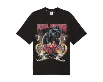 Puma x A$AP Rocky Motors Tee Black — t-shirt homme noir moteur collab A$AP Rocky