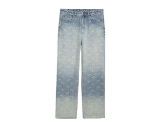 Puma x A$AP Rocky Laser Monogram Denim — veste denim monogramme laser collab A$AP Rocky