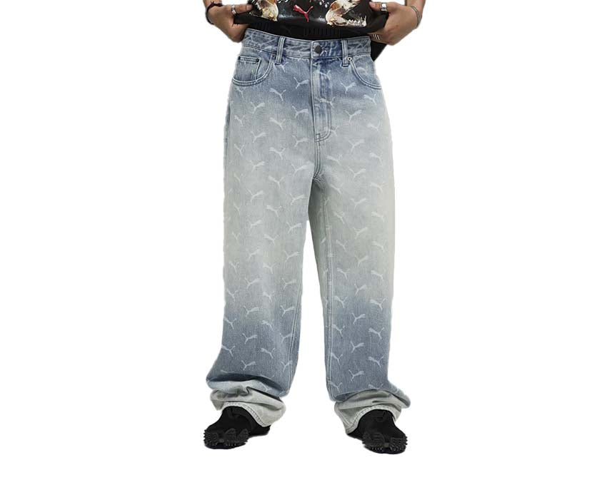 PUMA X A$AP ROCKY Laser Monogram Denim 633428-01 