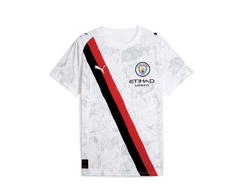 PUMA x KIDSUPER Manchester City Replica Sneakers Tori Raw Metallics 384599 02 Puma Black Puma Team Gold 781141-07