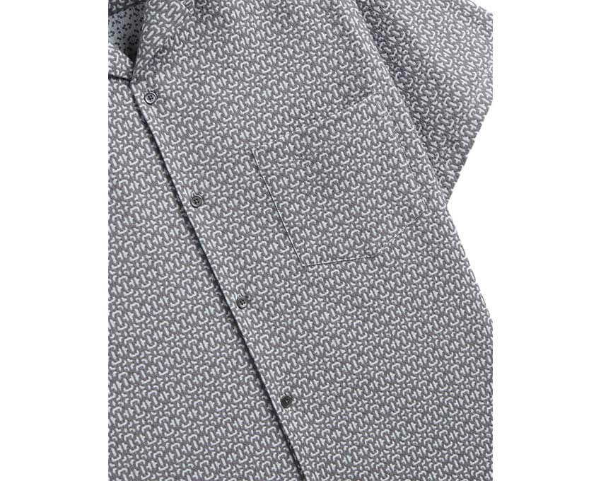 Portuguese Flannel Abstract Tile Shirt – NOIRFONCE