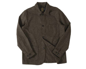 Portuguese Flannel Labura Herringbone Wool AW25.048 