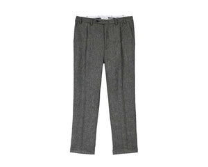 Portuguese Flannel Wool Herringbone Trousers AW25.043