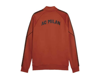 Puma ACM KING Anthem Jacket Rouge dos — dos veste anthem Milan rouge Puma
