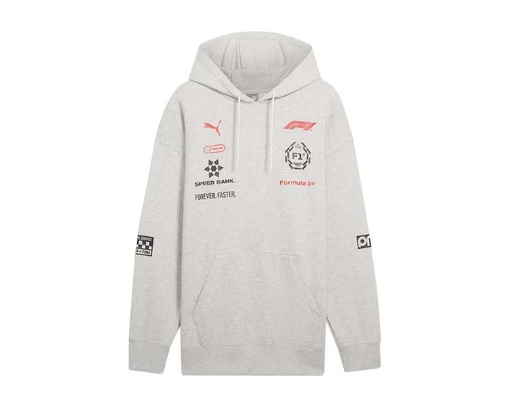 Puma F1® Racing Motorsport Hoodie Light Gray Heather 632244 01