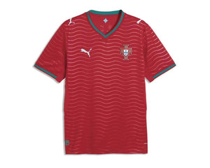 Puma Portugal FPF Home Jersey Replica Rouge — maillot domicile Portugal rouge Puma