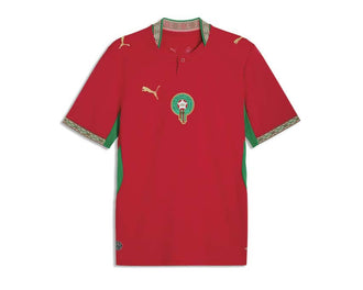 Puma Maroc FRMF Home Jersey Replica — maillot domicile Maroc rouge Puma football