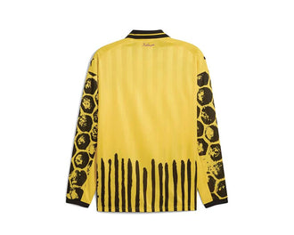 Puma KidSuper BVB LS Retro Shirt Jaune dos — dos maillot rétro BVB jaune KidSuper