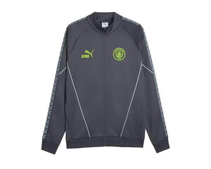 Puma MCFC KING Anthem Jacket Gris — veste anthem Man City gris galactique Puma