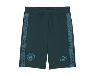 Puma MCFC KING Sweat Shorts — short sweat Manchester City bleu ciel Puma KING