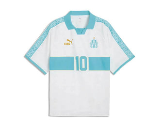 Puma OM KING Retro Jersey Blanc — maillot rétro Olympique Marseille blanc Puma KING