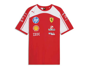 Puma Scuderia Ferrari HP Replica Tee Rouge — t-shirt Ferrari Puma rouge sport F1 motorsport