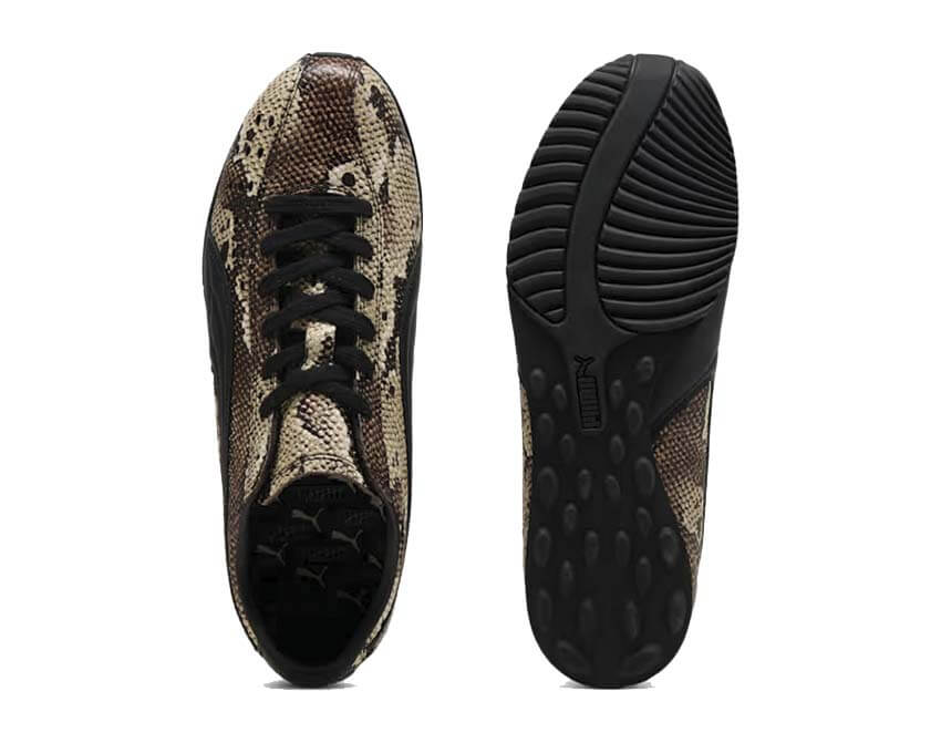 Puma Sprint Snake Russet Brown | Python Premium | NOIRFONCE