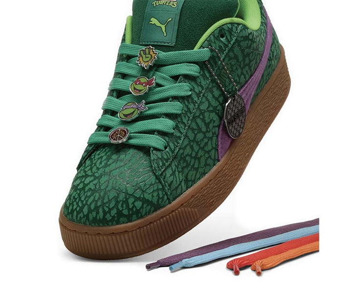 Puma Suede XL TMNT Vine / Gum 401304 01