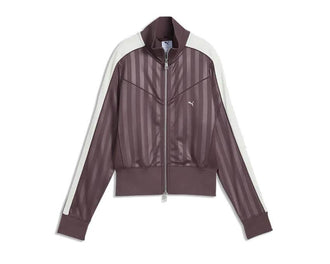 Puma T7 Track Jacket W Rich Cocoa — veste de survêtement femme cacao sport T7