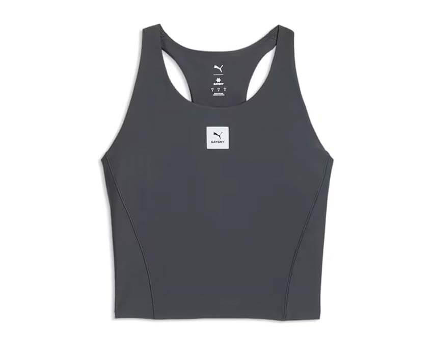 Puma x Saysky Crop Top W Strong Gray - haut de sport femme