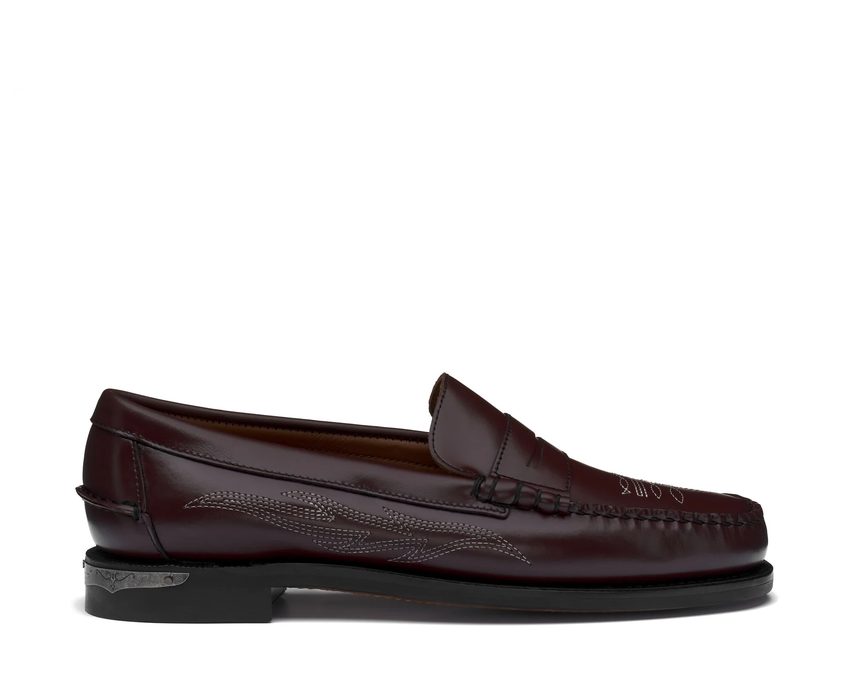 Sebago Dan El Paso "Brown Burgundy" - mocassins homme