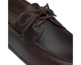 Sebago Owen Tumbled "Brown" - mocassin bateau femme - vue latérale