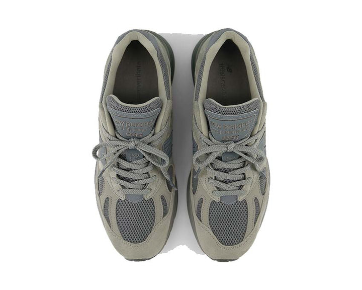  Thisisneverthat x New Balance 991v2 Made in England 'Rock Ridge' Grey / Silver U991TN2