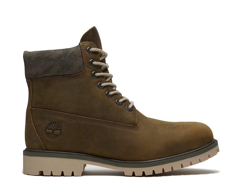 Timberland Heritage 6-Inch Waterproof Boot "Dark Green Nubuck"