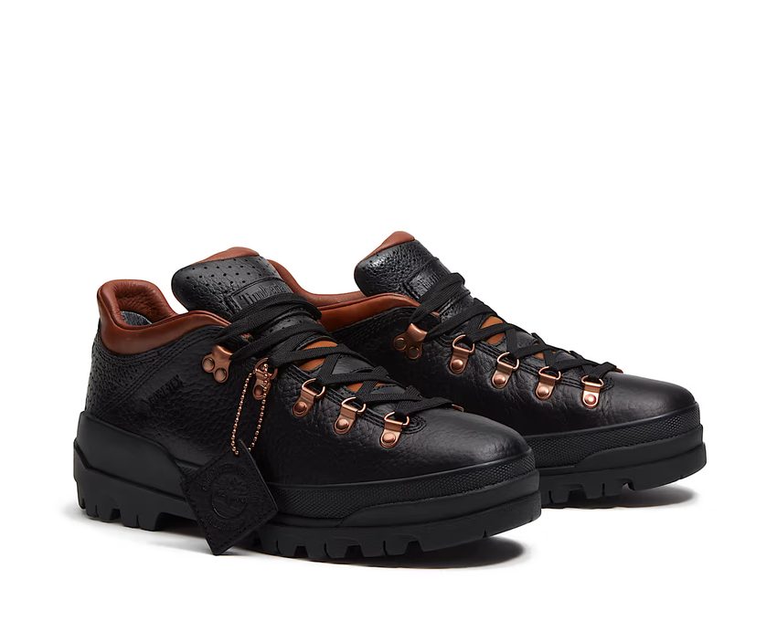 Timberland World Hiker Low Gtx Membrane Boot "Black Full Grain"