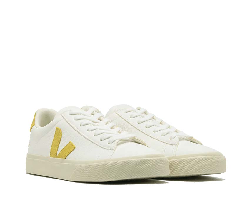 VEJA Campo Chromefree Leather Extra White / Liquor CP0503887A