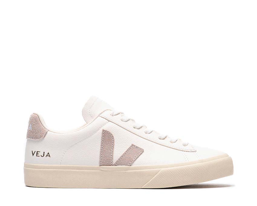 Veja Campo Chromefree Veja Kids White & Black Vegan V-10 Velcro Sneakers CP0503886A