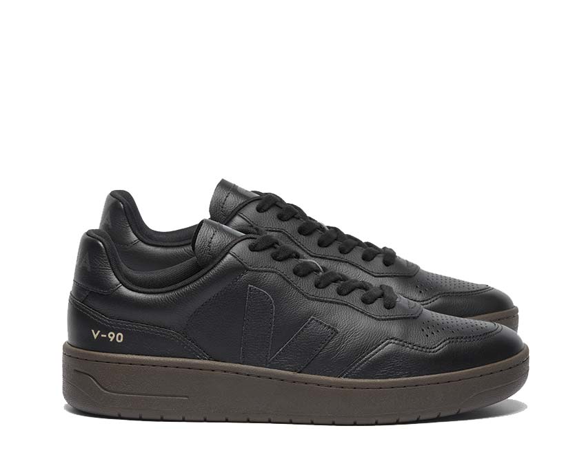 Acheter Veja V-90 O.T. Leather Black-Eagle VD2020932B - NOIRFONCE