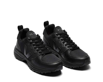 Veja Venturi ll Ripstop Full Black side view — monochrome ripstop