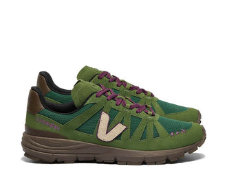 Veja x CARNAN Salar Militar side view — khaki Militar canvas