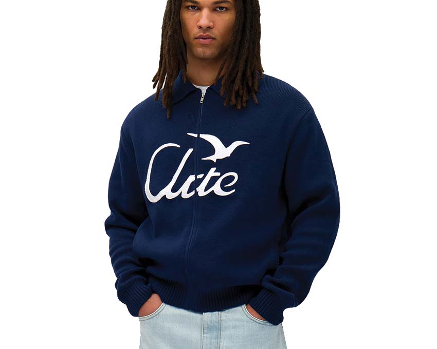 Arte Bird Logo Knit "Navy"