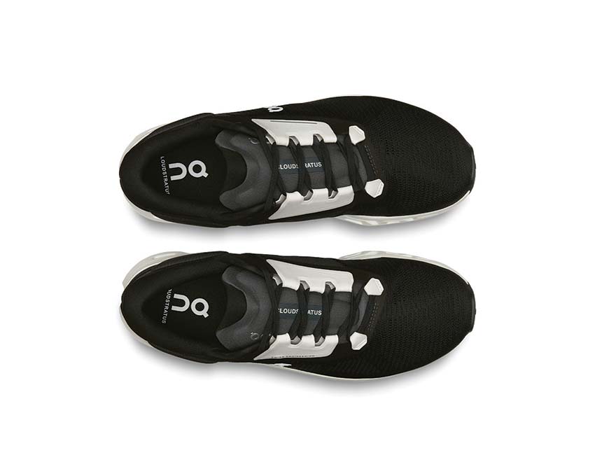 On Cloudstratus 3 W Black | Running Shoes Women | NOIRFONCE