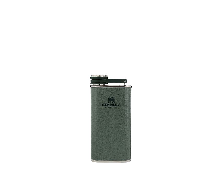 Stanley Classic Easy Fill Wide Mouth Flask Hammertone Green