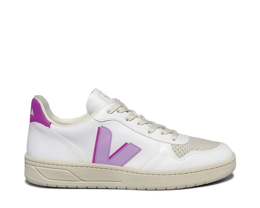 Veja V-10 CWL White / Orchid - Ultraviolet VW0703676A