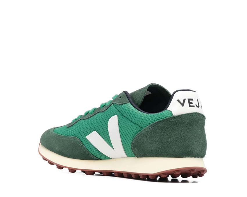 Veja Rio Branco Alveomesh Emeraude / White RB1803172B