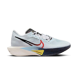 Nike ZoomX Vaporfly Next 3% FK Blanco Rojo Velocidad Platino HJ9079-100 noirfonce.eu