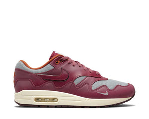 Nike Air Max 1 x Patta Night Maroon DO9549-001 collab esclusiva Patta disponibile su noirfonce.eu