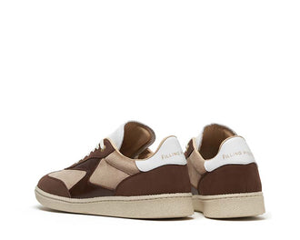 Filling Pieces Sprinter Mix Brown Seitenansicht — braunes Leder Mischmaterialien
