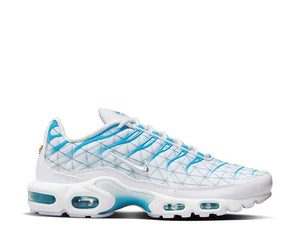 Nike Air Max Plus Marseille FQ2397-100 — Sneakers homme White Metallic Silver Baltic Blue