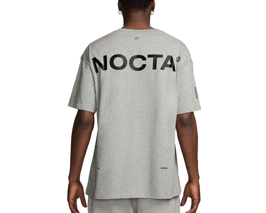 Nike M NRG NOCTA CS Tee Grey / Black FN7663-063