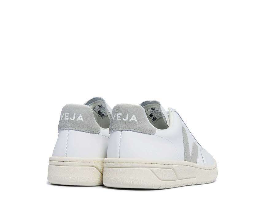 Veja V-12 Leather Veja V-12 Mesh & Suede Sneaker Grey White XD0203484A