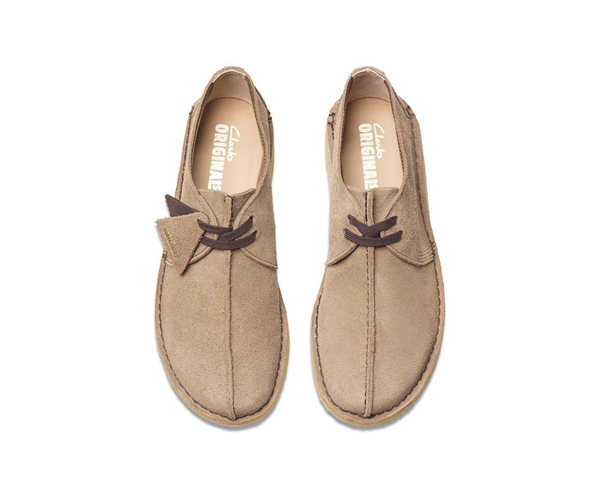 Acheter Clarks Desert Trek Wolf Suede 26180650 - NOIRFONCE